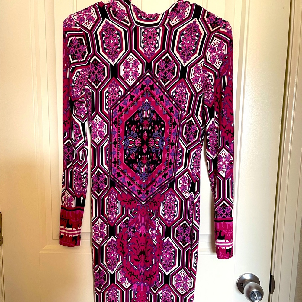 Pink, white and black Venus dress. Worn once.
